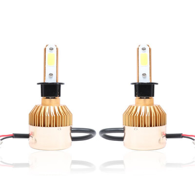 H3 S2G 2PCS Led Cob LED Chip Car Headlamp 36W 6000k White Light 8000LM Car Bulb Fog Light Gold
H3 S2G 2PCS Led Cob LED Chip Car Headlamp 36W 6000k White Light 8000LM Car Bulb Fog Light Gold