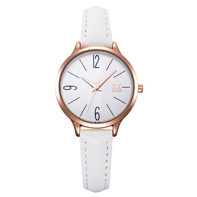 2019 Shengke Fashion Females Watches White Leather Girl Wristwatch Simple Women Quartz Clock Comfortable Buckle Round Case Hour
2019 Shengke Fashion Females Watches White Leather Girl Wristwatch Simple Women Quartz Clock Comfortable Buckle Round Case Hour