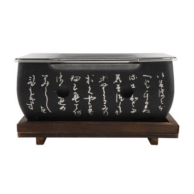 Greensen Rectangular Furnace Japanese Cuisine Charcoal Stove Japanese Barbecue Alcohol Stove
Greensen Rectangular Furnace Japanese Cuisine Charcoal Stove Japanese Barbecue Alcohol Stove