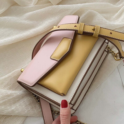 In the summer of 2019 the new impingement small square bag fashion chain slanted bag with one shoulder bag
In the summer of 2019 the new impingement small square bag fashion chain slanted bag with one shoulder bag