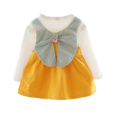 2019 New Autumn Casual Baby Girls Floral Print Long Sleeve Patchwork Dress Kids Toddler Pageant Sundress
2019 New Autumn Casual Baby Girls Floral Print Long Sleeve Patchwork Dress Kids Toddler Pageant Sundress