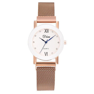 Best Selling Women Watches Rhinestone Dial Ladies Quartz Wristwatch Magnetic Buckle Mesh Strap Fashion Clock Zegarki Damskie
Best Selling Women Watches Rhinestone Dial Ladies Quartz Wristwatch Magnetic Buckle Mesh Strap Fashion Clock Zegarki Damskie