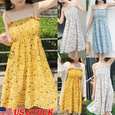 Fasion Women Floral Clothes Short Sleeve Vintage Boho Maxi Strappy Dress Dresses
Fasion Women Floral Clothes Short Sleeve Vintage Boho Maxi Strappy Dress Dresses