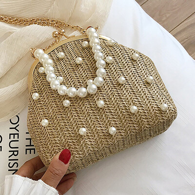 Women 2019 spring&summer new Korean version of braided chain shell bag chic fashion slung clip bag womens bag
Women 2019 spring&summer new Korean version of braided chain shell bag chic fashion slung clip bag womens bag