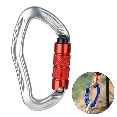 22KN Auto Locking Gate Carabiner Twist Locking Gate Carabiner Climbing Rappelling Canyoning Hammock D Shape Locking Clip
22KN Auto Locking Gate Carabiner Twist Locking Gate Carabiner Climbing Rappelling Canyoning Hammock D Shape Locking Clip