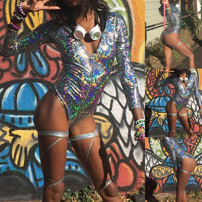 Starmoon Women Fashion Sexy Zipper Colorful Radiation Long Sleeve Bodysuits Jumpsuit
Starmoon Women Fashion Sexy Zipper Colorful Radiation Long Sleeve Bodysuits Jumpsuit