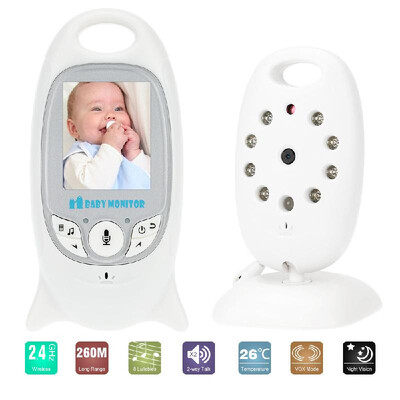 VB601 Baby Monitor 20in LCD 24GHz Wireless with 8IR LED Two-way Talk 8 Lullabies Temperature Monitor VOX Mode
VB601 Baby Monitor 20in LCD 24GHz Wireless with 8IR LED Two-way Talk 8 Lullabies Temperature Monitor VOX Mode