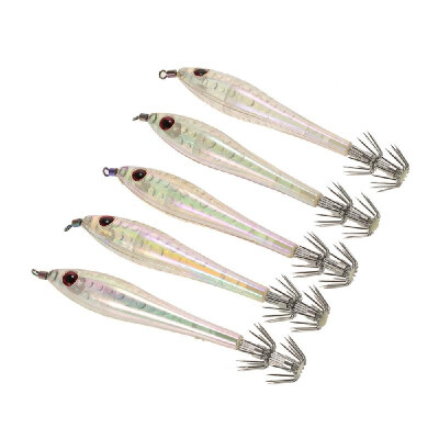 5pcs 105cm55g Noctilucent Fishing Lures Catch Sea Fishing Squid Lures Hard Bait Shrimp Prawn Fishing Tackle with Squid Hook Jig
5pcs 105cm55g Noctilucent Fishing Lures Catch Sea Fishing Squid Lures Hard Bait Shrimp Prawn Fishing Tackle with Squid Hook Jig