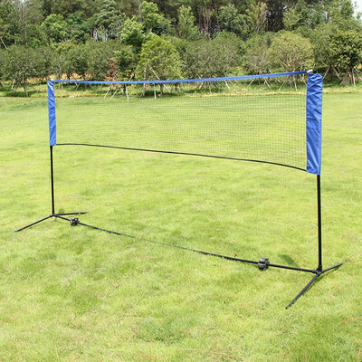 Ktaxon 165"x 41" Portable Removable Badminton Net for Beach Garden Outdoor Volleyball Tennis Competion Training with Carry Bag
Ktaxon 165"x 41" Portable Removable Badminton Net for Beach Garden Outdoor Volleyball Tennis Competion Training with Carry Bag