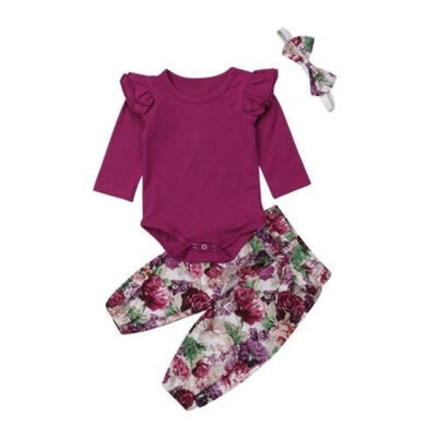Newborn Baby Girls Clothes Clothes Sets Floral Romper Jumpsuit Pants Cotton Casual Outfit Clothing Set Baby Girl 0-24M
Newborn Baby Girls Clothes Clothes Sets Floral Romper Jumpsuit Pants Cotton Casual Outfit Clothing Set Baby Girl 0-24M