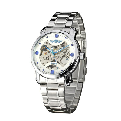 Winner Men Luxury Business Automatic Mechanical Watch Fashion Stainless Steel Band Skeleton Wrist Watch
Winner Men Luxury Business Automatic Mechanical Watch Fashion Stainless Steel Band Skeleton Wrist Watch