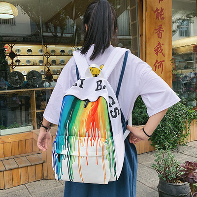 Bookbag lady ins Fengshiya Korean version of high school campus large capacity backpack tide shoulder bag lady fashion
Bookbag lady ins Fengshiya Korean version of high school campus large capacity backpack tide shoulder bag lady fashion