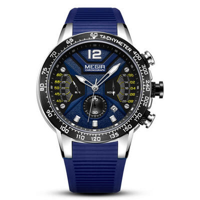 Megir Mens Watch Multifunctional Timing Waterproof Fashion Sports Quartz Watch 2106G
Megir Mens Watch Multifunctional Timing Waterproof Fashion Sports Quartz Watch 2106G