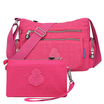 Tailored Women Nylon Shoulder Bag Waterproof Elegant Daily Shopping Handbag Two-piece Set
Tailored Women Nylon Shoulder Bag Waterproof Elegant Daily Shopping Handbag Two-piece Set