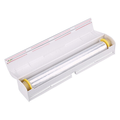 Plastic Food Wrap Dispenser Wrap Cutter Foil&Cling Film Cutte Storage Kitchen Food Wrap Dispense Food Wrap Cutter
Plastic Food Wrap Dispenser Wrap Cutter Foil&Cling Film Cutte Storage Kitchen Food Wrap Dispense Food Wrap Cutter