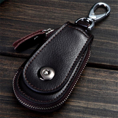 Fashion Cowhide Large Capacity Car Key Wallet Mini Solid Color Keychain Cover For Business People
Fashion Cowhide Large Capacity Car Key Wallet Mini Solid Color Keychain Cover For Business People