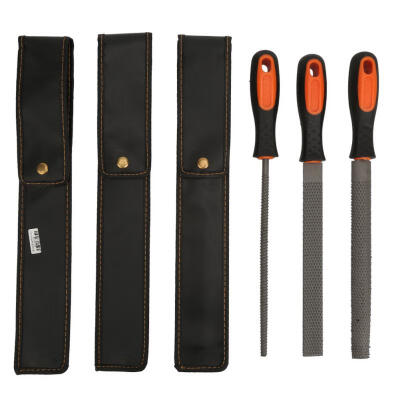 Greensen 3pcs Premium Grade High Carbon Hardened Steel File Set With Rubber Handle
Greensen 3pcs Premium Grade High Carbon Hardened Steel File Set With Rubber Handle