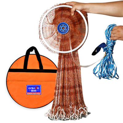 Grsaed hand throw net fishing net 30 meters traditional hand sprinkle net easy to throw fishing net fishing net tire line net fishing net fish care
Grsaed hand throw net fishing net 30 meters traditional hand sprinkle net easy to throw fishing net fishing net tire line net fishing net fish care