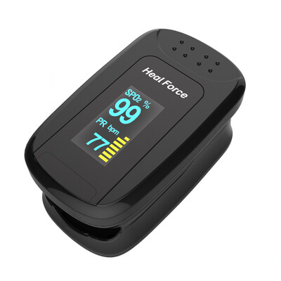 Heal Force finger oximeter portable blood oxygen saturation detection instrument pulse rate meter heart rate monitor
Heal Force finger oximeter portable blood oxygen saturation detection instrument pulse rate meter heart rate monitor