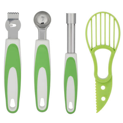 Greensen Four-Piece Kitchen Gadget Set Fruit Tool Avocado Knife Core DeviceFruit Scoop Lemon Planer
Greensen Four-Piece Kitchen Gadget Set Fruit Tool Avocado Knife Core DeviceFruit Scoop Lemon Planer
