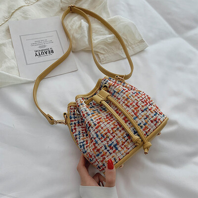 Ins summer foreign style small bag fashion wool bucket bag new 2019 Korean version of Joker shoulder slung womens bags
Ins summer foreign style small bag fashion wool bucket bag new 2019 Korean version of Joker shoulder slung womens bags