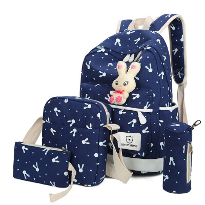 Tailored 4 Sets Women Girl Rabbit Animals Travel Backpack School Bag Shoulder Bag Handbag
Tailored 4 Sets Women Girl Rabbit Animals Travel Backpack School Bag Shoulder Bag Handbag