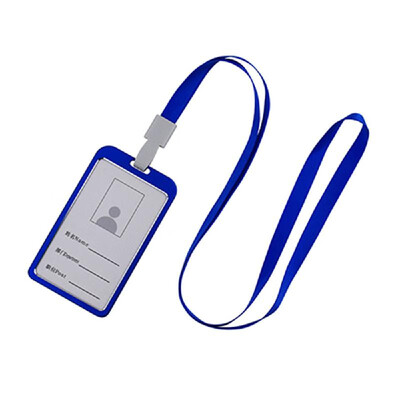 Vertical Style Aluminum Alloy ID Name Card Case Business Work Card Badge Holder with Lanyard
Vertical Style Aluminum Alloy ID Name Card Case Business Work Card Badge Holder with Lanyard