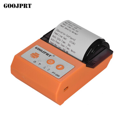 GOOJPRT PT200 Portable Wireless BT 58mm Receipt Thermal Printer Mini Personal Bill Printer Compatible with ESCPOS Print Commands
GOOJPRT PT200 Portable Wireless BT 58mm Receipt Thermal Printer Mini Personal Bill Printer Compatible with ESCPOS Print Commands