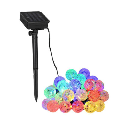 Solar String Lights 197ft 30 LED Rope Light Bubble Ball Shape 8 Modes Multicolor for Party Garden Home Festival Decoration
Solar String Lights 197ft 30 LED Rope Light Bubble Ball Shape 8 Modes Multicolor for Party Garden Home Festival Decoration
