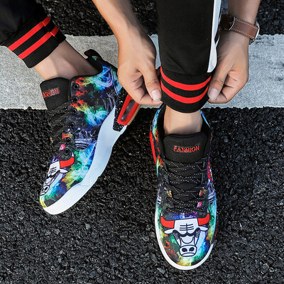 Running shoes couple models Korean version of the trend air cushion graffiti colorful shock absorption basketball shoes men
Running shoes couple models Korean version of the trend air cushion graffiti colorful shock absorption basketball shoes men