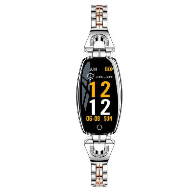 H8 Smart Bracelet Women Watch IP67 Waterproof Heart Rate Sleep Monitor Smart Band Blood Pressure Smart Watch Band for IOS Android
H8 Smart Bracelet Women Watch IP67 Waterproof Heart Rate Sleep Monitor Smart Band Blood Pressure Smart Watch Band for IOS Android