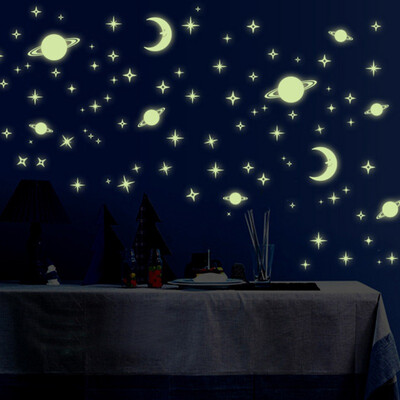Glowing Star Wall Stickers Light Fluorescent Sticker 3D Wall Stickers Bedroom Roof Meteor Moon Wall Decorations Christmas
Glowing Star Wall Stickers Light Fluorescent Sticker 3D Wall Stickers Bedroom Roof Meteor Moon Wall Decorations Christmas