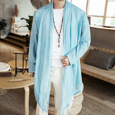 Toponeto Mens Vintage Loose Cotton Linen Solid Long Sleeve Thin Sunscreen Tops Blouse
Toponeto Mens Vintage Loose Cotton Linen Solid Long Sleeve Thin Sunscreen Tops Blouse