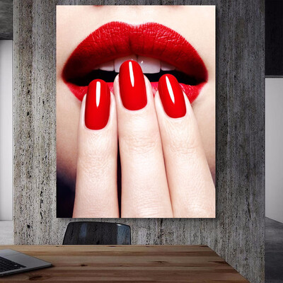 Canvas Art Posters Portrait Red Lips Picture Painting Home Decoration For Living Room Bathroom No Frame 40x80cm16x32"
Canvas Art Posters Portrait Red Lips Picture Painting Home Decoration For Living Room Bathroom No Frame 40x80cm16x32"