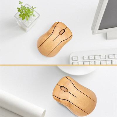 24G Wireless Optical Bamboo Mouse 3 Adjustable DPI Computer Mouse with USB Receiver for Notebook PC Laptop Computer Yellow
24G Wireless Optical Bamboo Mouse 3 Adjustable DPI Computer Mouse with USB Receiver for Notebook PC Laptop Computer Yellow