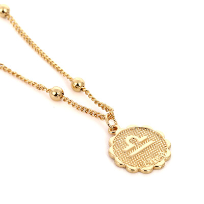 Star Zodiac Sign 12 Constellation Necklaces & Pendants Choker Beads Coin Necklaces for Women Long Chain Necklace bijoux femme
Star Zodiac Sign 12 Constellation Necklaces & Pendants Choker Beads Coin Necklaces for Women Long Chain Necklace bijoux femme