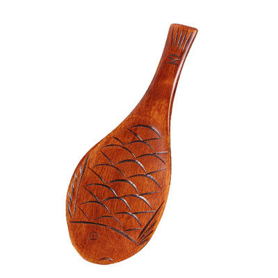 Toponeto Wooden Fish Pattern Rice Food Spoon Kitchen Cooking Tools Utensil Scoop Paddle
Toponeto Wooden Fish Pattern Rice Food Spoon Kitchen Cooking Tools Utensil Scoop Paddle