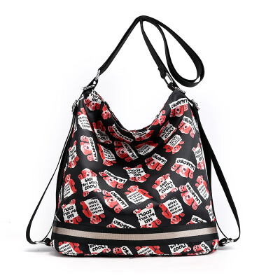 Multifunctional one-shoulder two-shoulder backpack Nylon Oxford fashion ladys light canvas bag
Multifunctional one-shoulder two-shoulder backpack Nylon Oxford fashion ladys light canvas bag