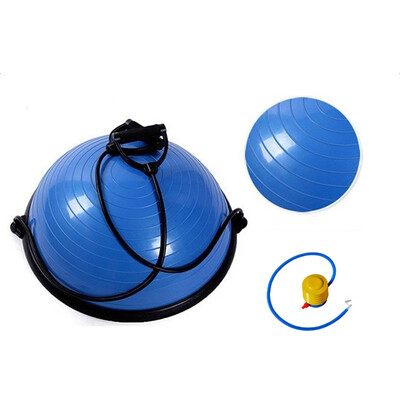 Ktaxon Yoga Balance Ball Trainer Fitness Strength Exercise Hemisphere Workout with Resistance Bands&Pump for Stability
Ktaxon Yoga Balance Ball Trainer Fitness Strength Exercise Hemisphere Workout with Resistance Bands&Pump for Stability