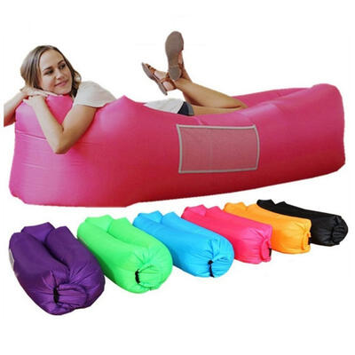 Inflatable Lounger Foldable Air Couch Portable Air Hammock With Ergonomic Pillow And 2 Side Pocket Extra Storage
Inflatable Lounger Foldable Air Couch Portable Air Hammock With Ergonomic Pillow And 2 Side Pocket Extra Storage