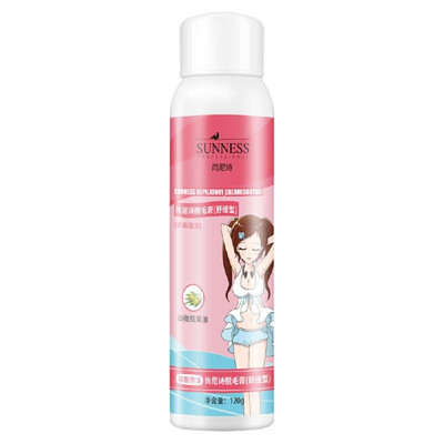 Sunness Painless Hair Removal Cream Mousse Spray Foam Bikini Underarm Leg Depilatory Cream Smooth Skin Body Care
Sunness Painless Hair Removal Cream Mousse Spray Foam Bikini Underarm Leg Depilatory Cream Smooth Skin Body Care