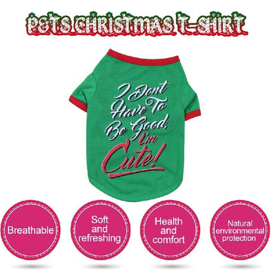 Dog shirt Dog Christmas T-shirt Pet T-shirt Dogs Christmas T-Shirt Summer Dog T-shirt Pet Dogs Clothing Christmas Dog Clothing Pol
Dog shirt Dog Christmas T-shirt Pet T-shirt Dogs Christmas T-Shirt Summer Dog T-shirt Pet Dogs Clothing Christmas Dog Clothing Pol