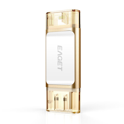 EAGET i60 USB30 to Lightning 128G OTG USB Disk Flash Pen Drive Memory Stick for iPhone iPad PC Tablet Use
EAGET i60 USB30 to Lightning 128G OTG USB Disk Flash Pen Drive Memory Stick for iPhone iPad PC Tablet Use