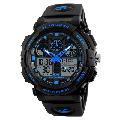 SKMEI 1270 Quartz Digital Electronic Men Watch Fashion Casual Outdoor Sports Male Wristwatch Dual Time Date Week Stopwatch Alarm 5
SKMEI 1270 Quartz Digital Electronic Men Watch Fashion Casual Outdoor Sports Male Wristwatch Dual Time Date Week Stopwatch Alarm 5