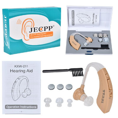 JECPP Hearing Aids Sound Amplifier Battery Powered In Ear Hearing Enhancement Device with Storage Case Cleaning Brush for Adults
JECPP Hearing Aids Sound Amplifier Battery Powered In Ear Hearing Enhancement Device with Storage Case Cleaning Brush for Adults