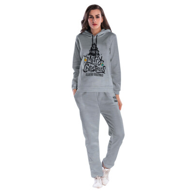 Tailored Christmas Women O-neck Long-Sleeve Print Sports Suit Sweatshirt Blouse And Pant
Tailored Christmas Women O-neck Long-Sleeve Print Sports Suit Sweatshirt Blouse And Pant
