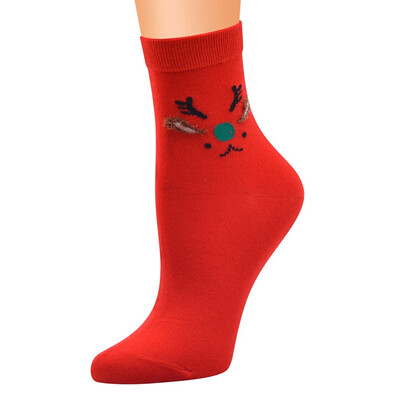 Gobestart Women Christmas Red Cotton Print Thicker Anti-slip Floor Socks Carpet Socks
Gobestart Women Christmas Red Cotton Print Thicker Anti-slip Floor Socks Carpet Socks