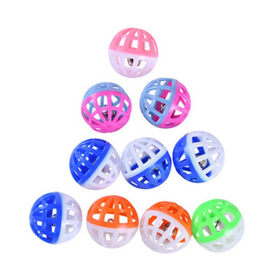 10 Suit Pet Cat Hamster Bird Two-Color Vocal 4cm Bell Toy Balls Interactive Dog Toys Puppy Teeth Products For Pets Color Mixing
10 Suit Pet Cat Hamster Bird Two-Color Vocal 4cm Bell Toy Balls Interactive Dog Toys Puppy Teeth Products For Pets Color Mixing