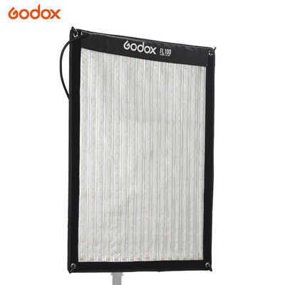 Godox FL100 100W Flexible LED Video Light 3300-5600K Bi-color Foldable Cloth Light with Controller Remote Control X-shaped Sup
Godox FL100 100W Flexible LED Video Light 3300-5600K Bi-color Foldable Cloth Light with Controller Remote Control X-shaped Sup