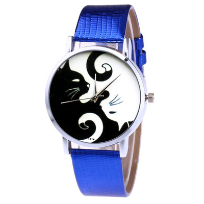 New Fashion Watches Women Lovely Cat Dial Ladies Simple Quartz Wristwatch High Quality Leather Strap Colck Zegarki Damskie
New Fashion Watches Women Lovely Cat Dial Ladies Simple Quartz Wristwatch High Quality Leather Strap Colck Zegarki Damskie
